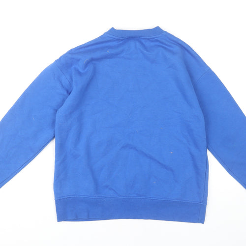 Disney Women's Blue 2XS Sweatshirt