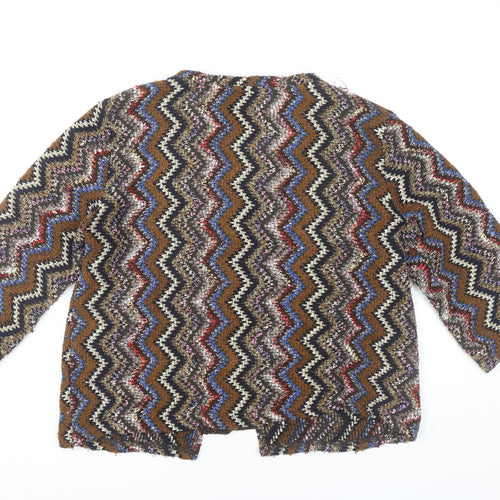 Marks and Spencer Women's Multicoloured Cardigan Large