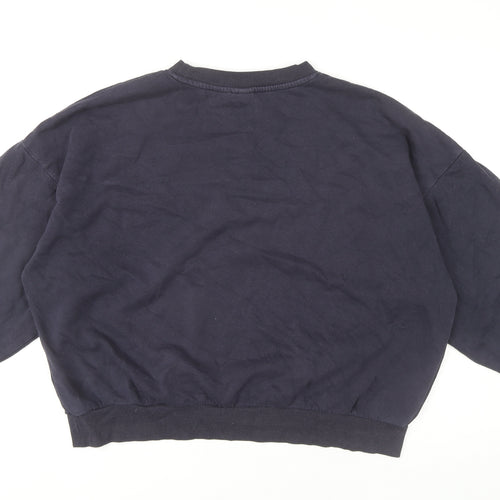 H&M Unisex Blue M Yale Logo Pullover Sweatshirt