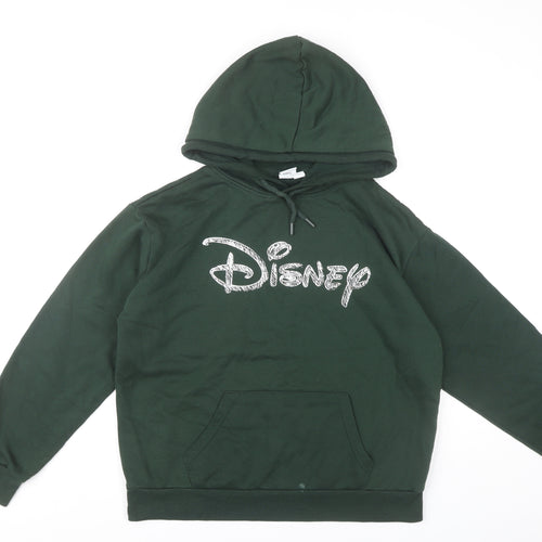 Disney Women's Green Pullover Hoodie Size S