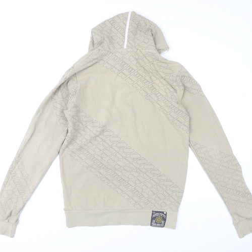 Pride and Soul Men's Beige Pullover Hoodie Size S