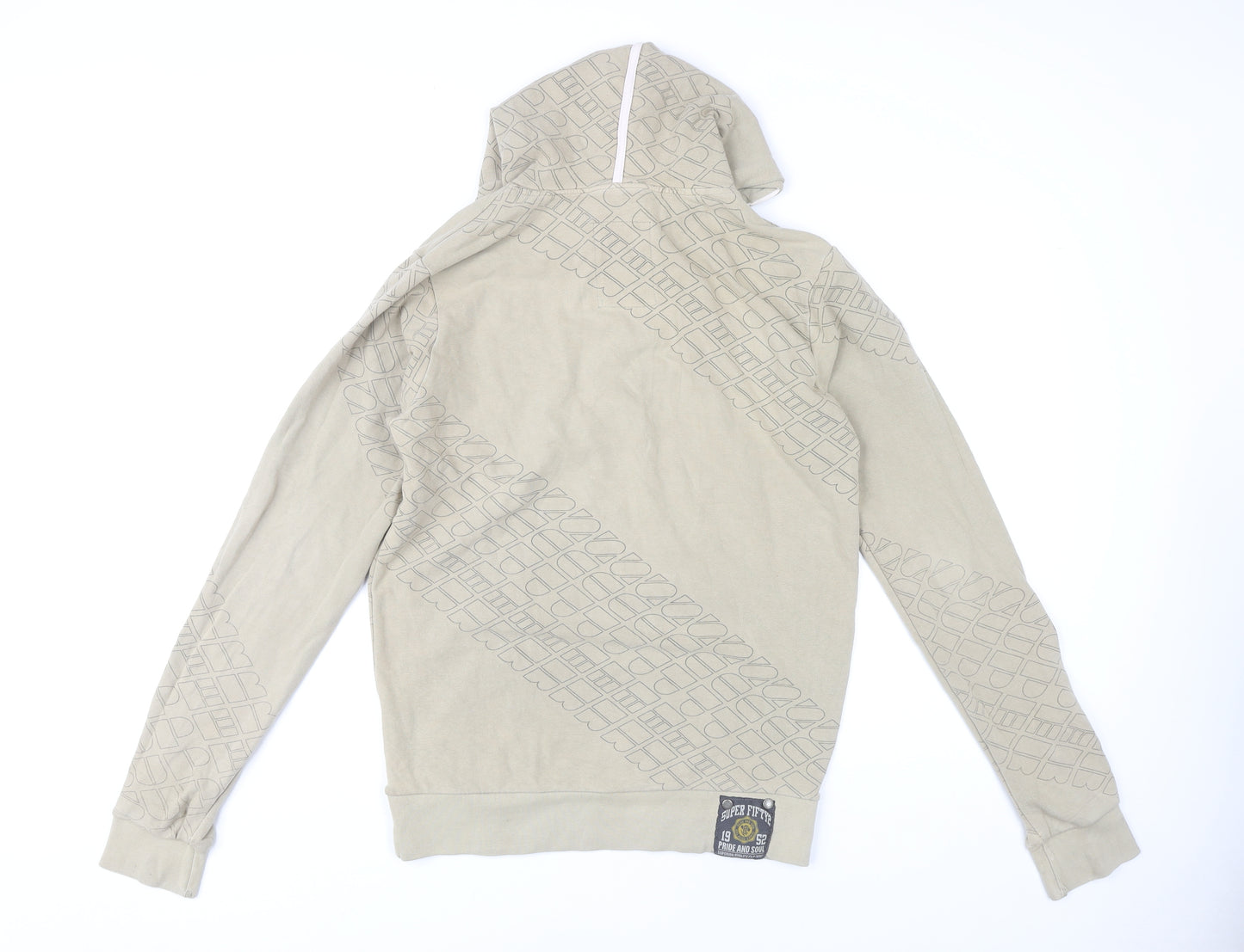 Pride and Soul Men's Beige Pullover Hoodie Size S