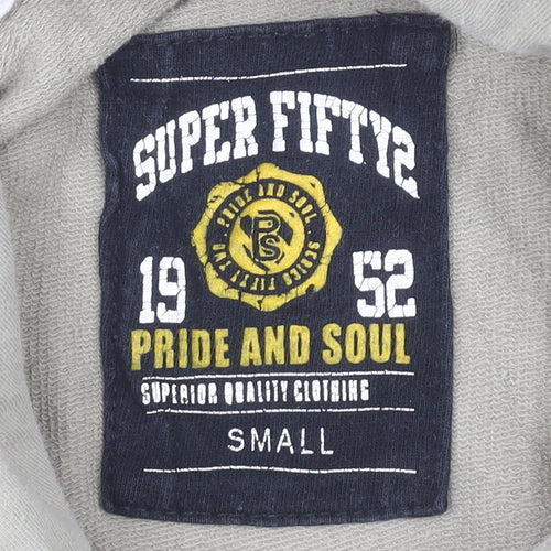 Pride and Soul Men's Beige Pullover Hoodie Size S
