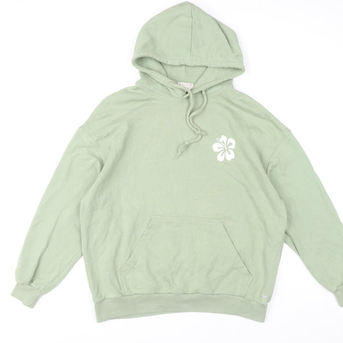 Pacific Republic Green Teen Pullover Hoodie XS