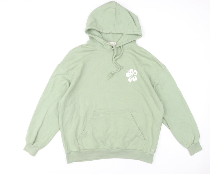 Pacific Republic Green Teen Pullover Hoodie XS