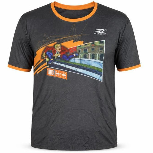 Bodycross 100 Meilin Berlin Unisex Grey Graphic T-Shirt 2XL, Sports Style