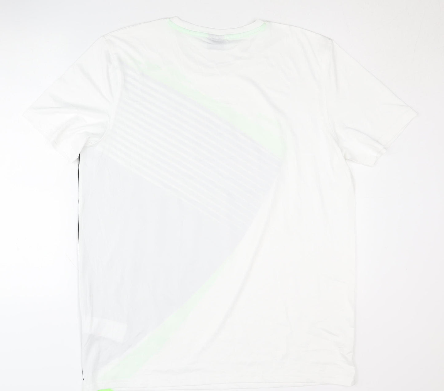 Sports Men's White XL T-Shirt Gym Training