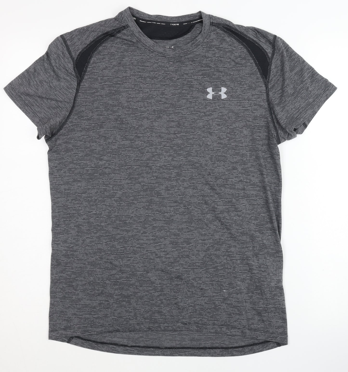 Under Armour Men's Grey T-Shirt Medium Sports Fit