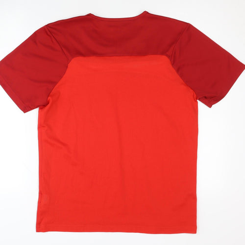 Puma Men's Red T-Shirt Medium Sports Activewear