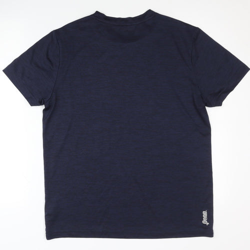 Penn Men's Blue T-Shirt L Short Sleeve Activewear