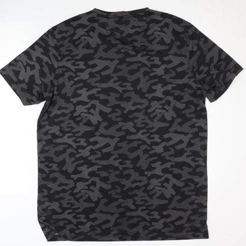 Slazenger Men's XL Black Camouflage T-Shirt