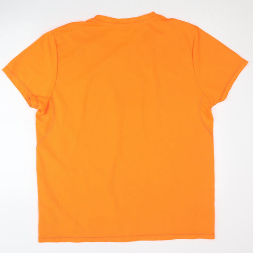Crivit Men's Orange Running T-Shirt XL