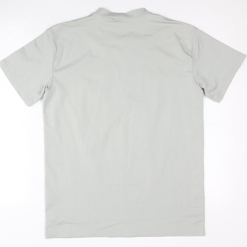 Theo Wormland Men's Grey Basic T-Shirt, Size L