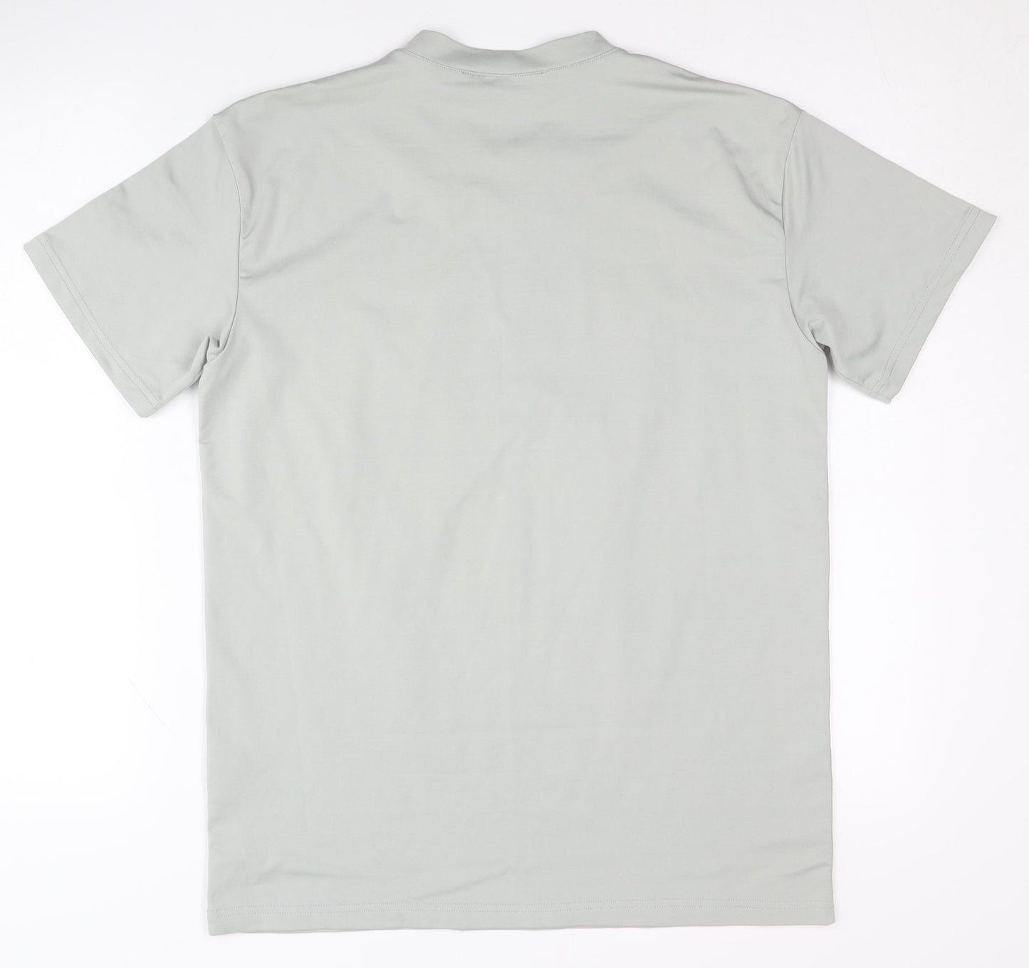 Theo Wormland Men's Grey Basic T-Shirt, Size L