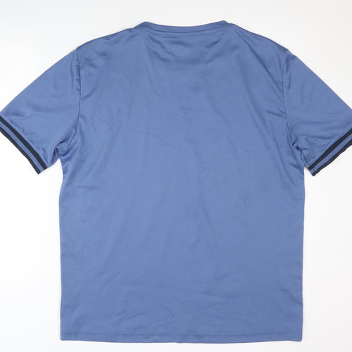 Active Touch Men's Blue XL Basic T-Shirt