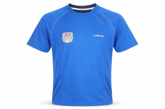 Front view of Dare 2b Men's Blue Running T-Shirt M