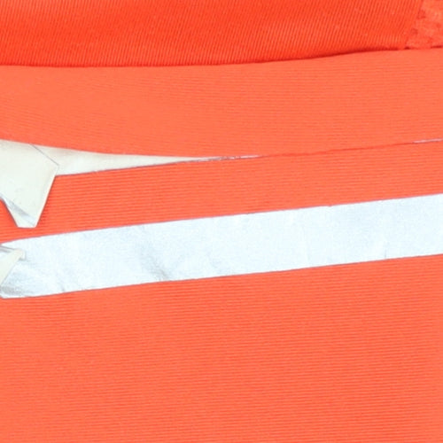 adidas Men's Orange T-Shirt, S, Gym & Training Wear
