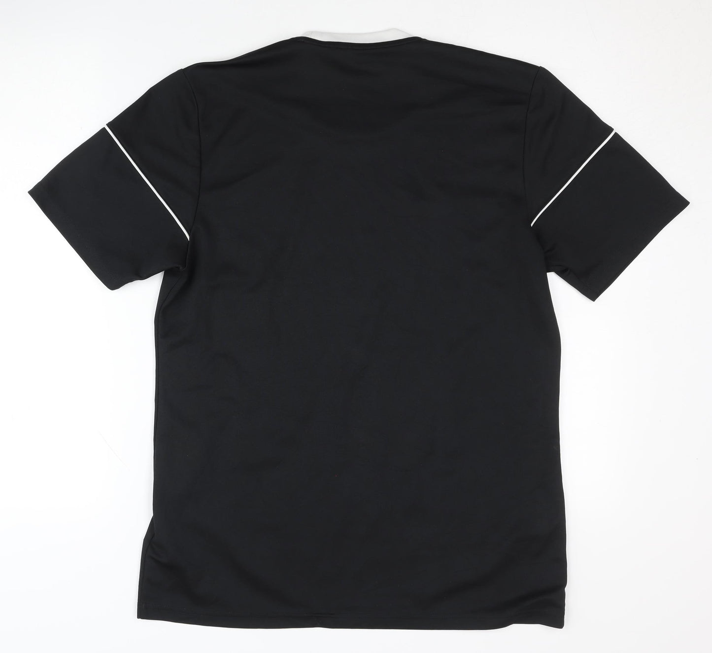 Adidas Men's Black M Jersey T-Shirt, Gym & Football