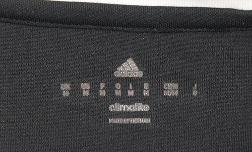 Adidas Men's Black M Jersey T-Shirt, Gym & Football