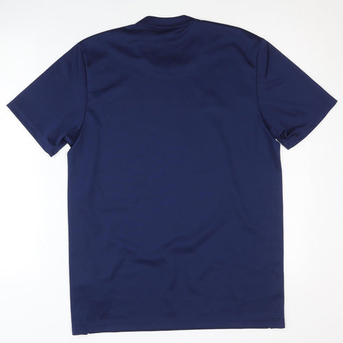 Adidas Men's Blue T-Shirt M Moisture Wicking