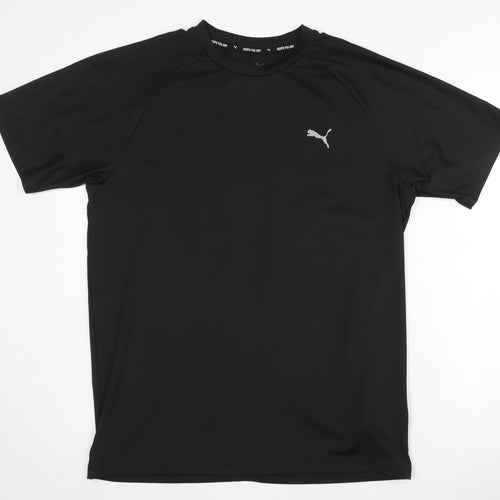 Puma Men's Black Athletic T-Shirt M - Gym & Training