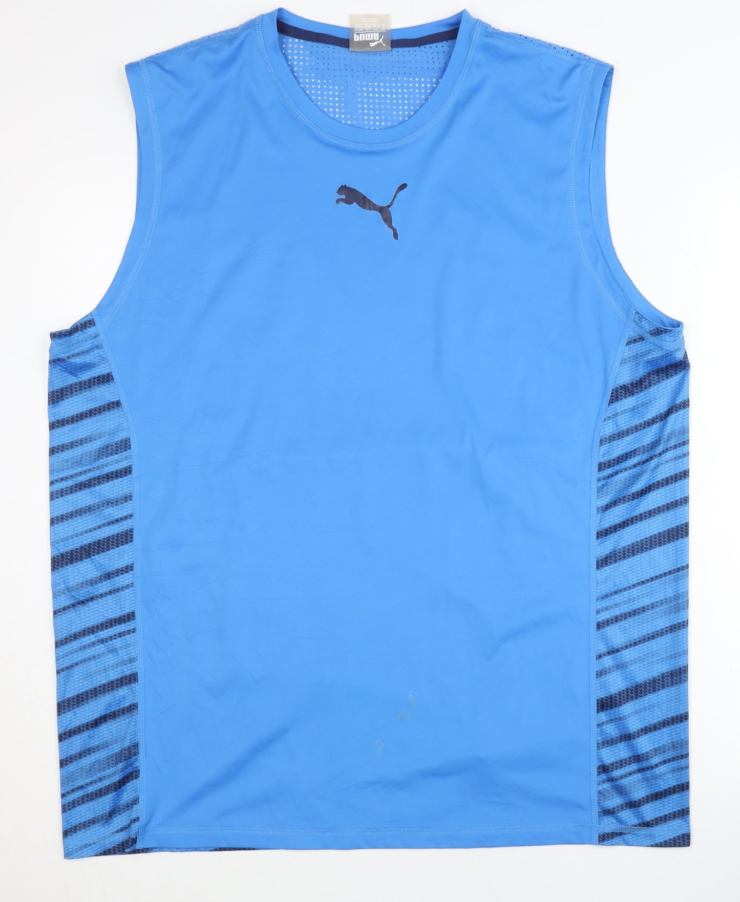 Puma Men's Blue Tank Top XL Gym & Training Jersey