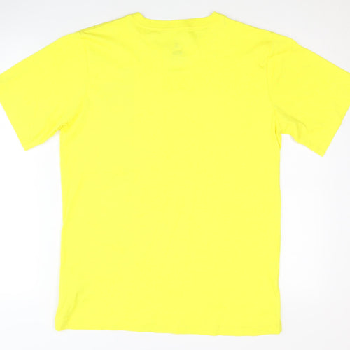 Jordan Boys Yellow XL Basic Crew Neck T-Shirt