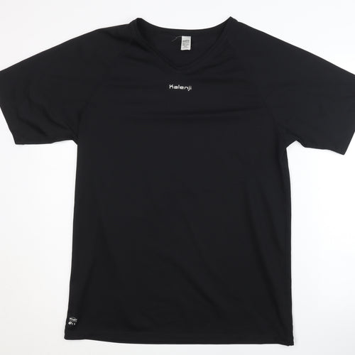 Kalenji Men's Black M Running T-Shirt Lightweight