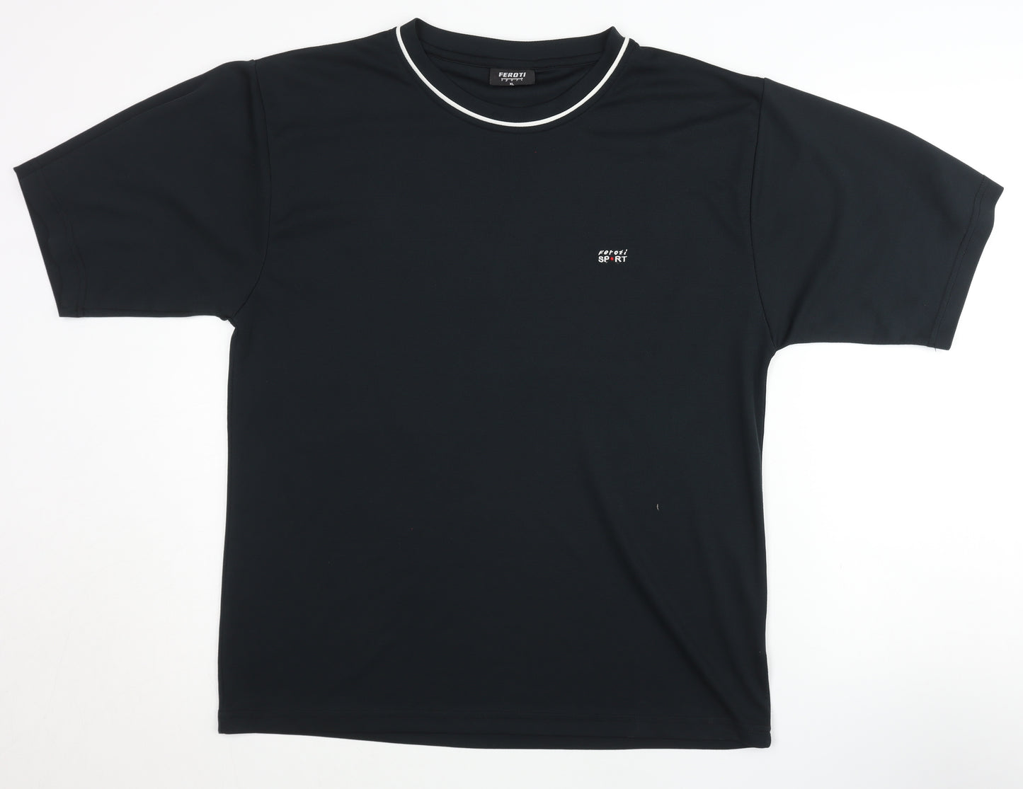 Feroti Men's Black T-Shirt XL Sportswear