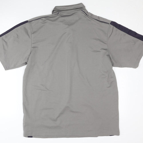 Nike Grey Polo Men's 2XL Activewear Sports Top