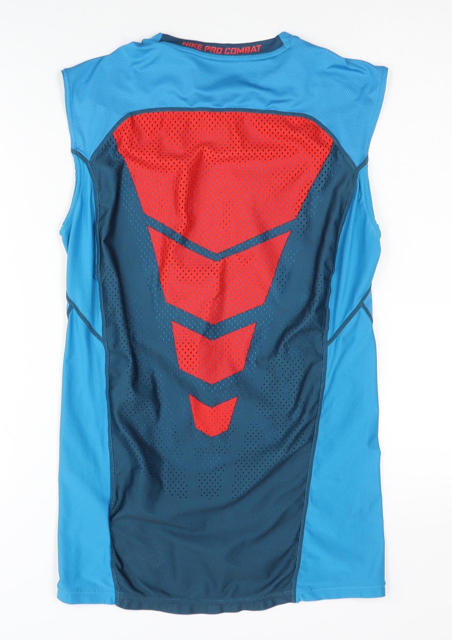 Nike Men's Blue Sleeveless Dri-FIT Tank, L - Athletic Fit