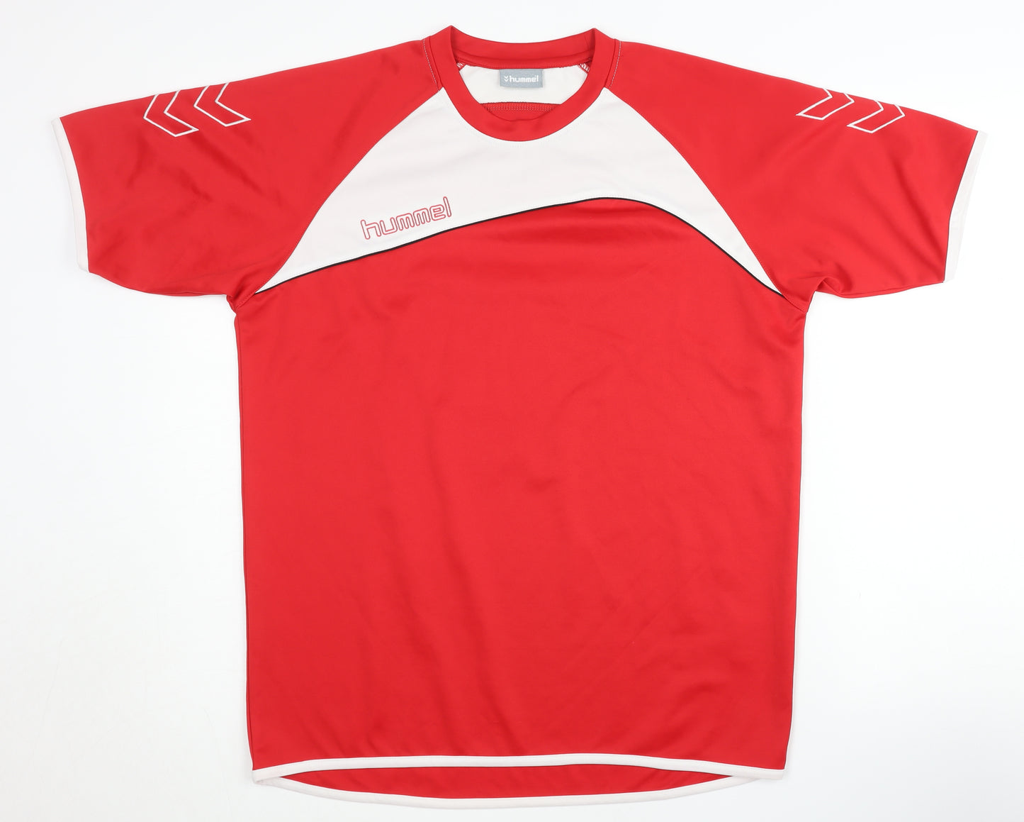 Hummel Men's Red Jersey T-Shirt M - Sports