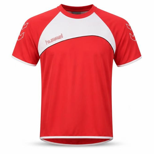 Hummel Men's Red Jersey T-Shirt M - Sports