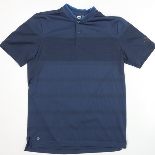 Adidas Men's Blue Polo Shirt S Lightweight Recycled