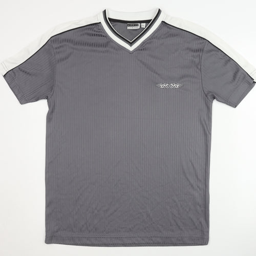 Angelo Litrico Grey Men's XL Jersey T-Shirt