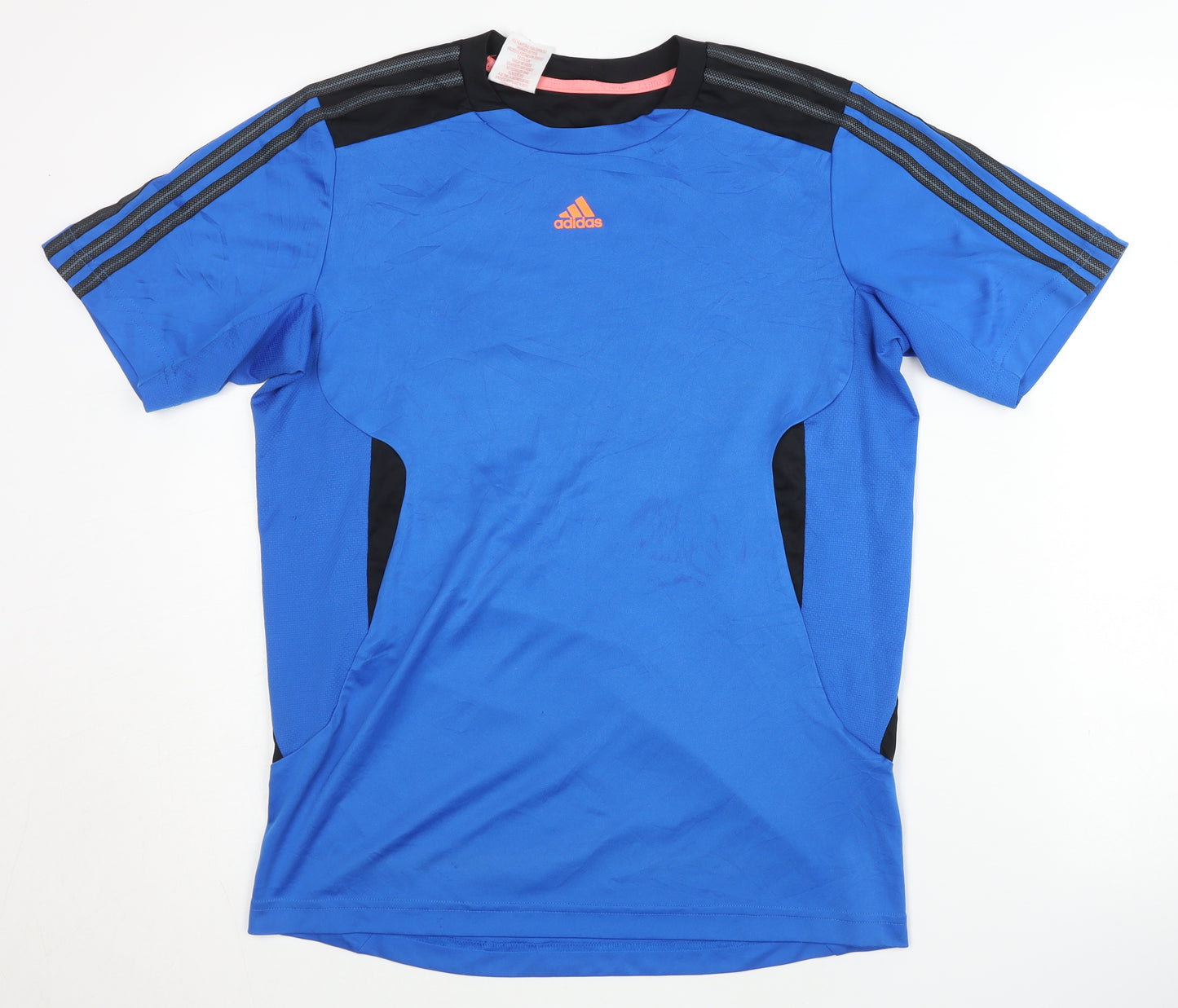 Adidas Teens Blue T-Shirt XL Gym Training Sportswear