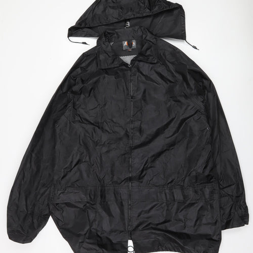 Alpine Trek Men's Black 2XL Windbreaker Jacket