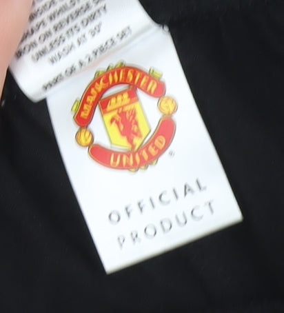 Manchester United Boys Pyjama Pants Black 9-10 Years Sports