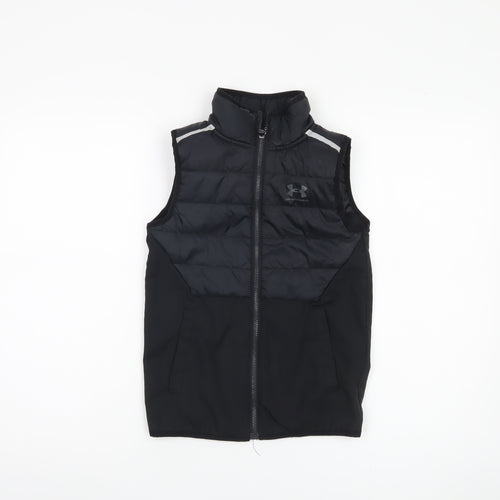 Under Armour Boys Black Sleeveless Bodywarmer 8-9 Years