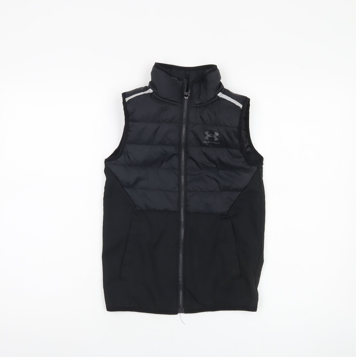 Under Armour Boys Black Sleeveless Bodywarmer 8-9 Years