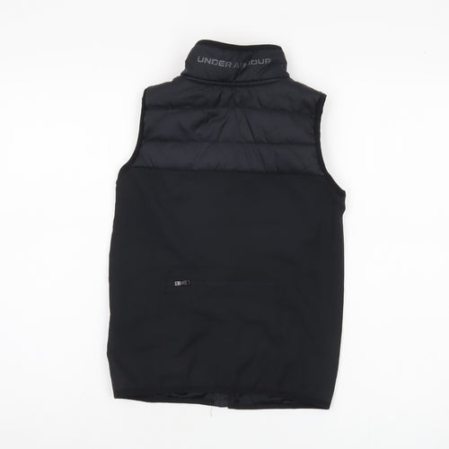 Under Armour Boys Black Sleeveless Bodywarmer 8-9 Years