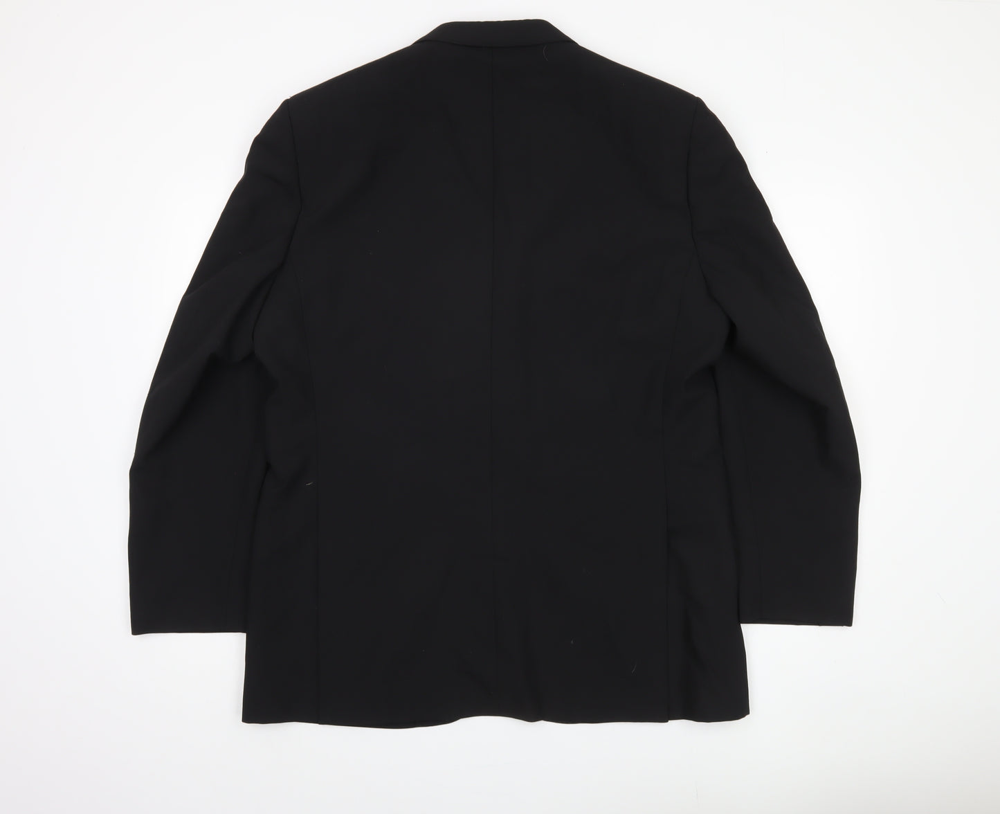 Greenwoods Elite Men's Black Blazer 42R Single-Breasted