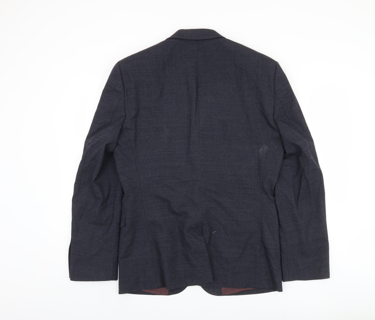 Next Men's Blue Regular Fit Jacket 40