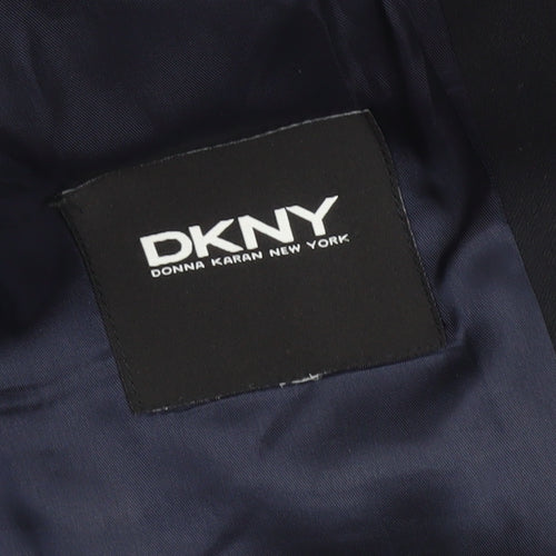 DKNY Men's Dark Blue Blazer 42R Single-Breasted Jacket
