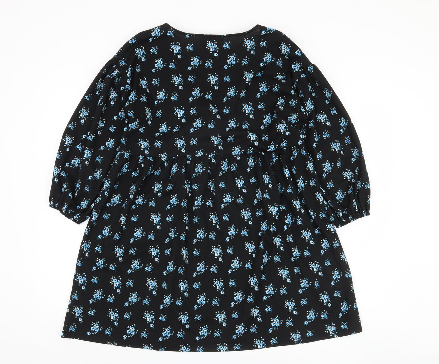 ASOS Women’s Black Floral Dress, Size 8, Polyester