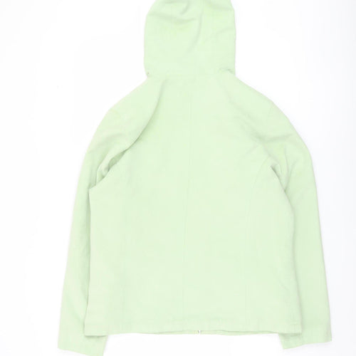 Berkertex Women's Green Hooded Jacket Size 12