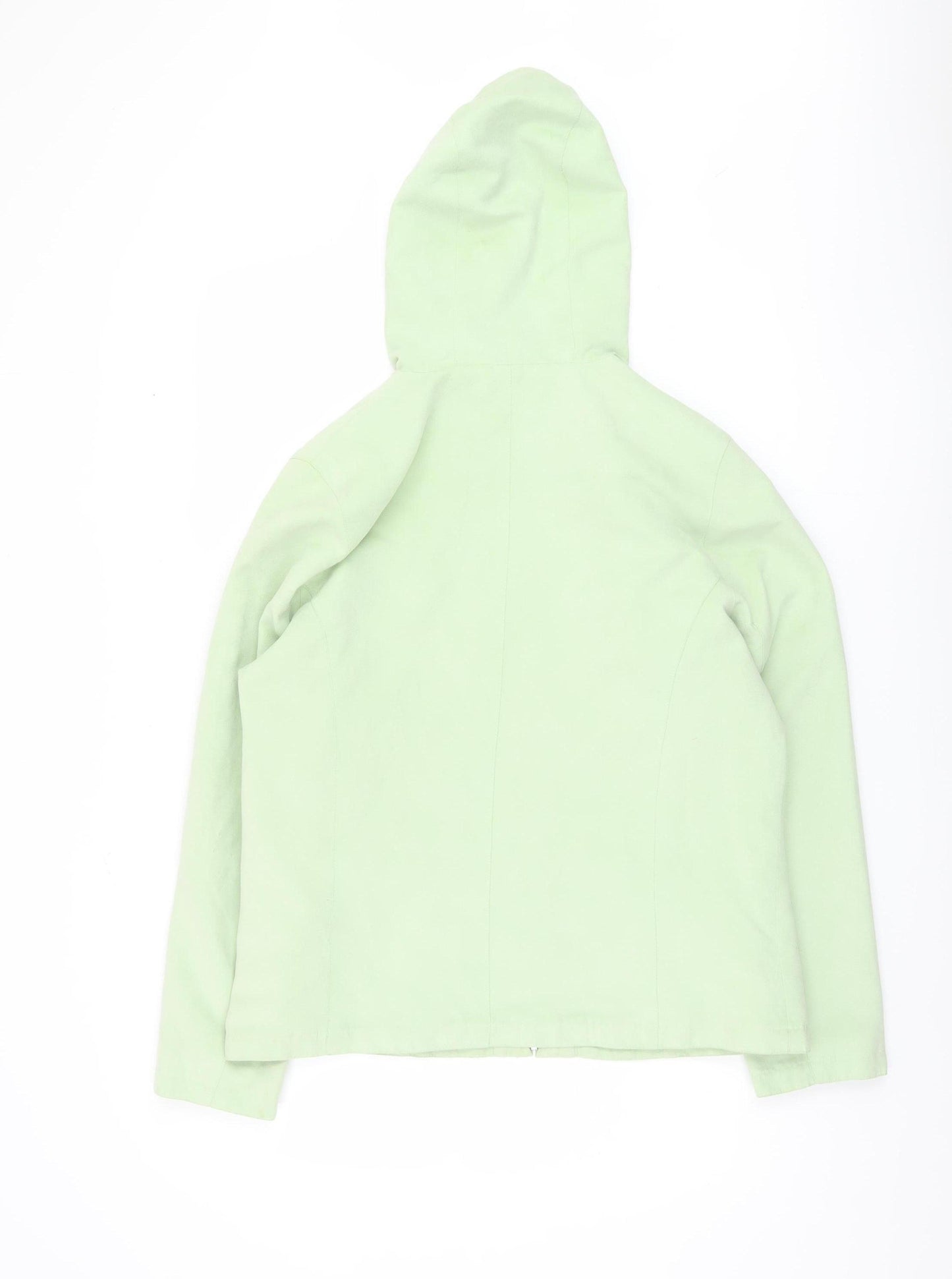 Berkertex Women's Green Hooded Jacket Size 12