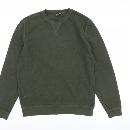 ASOS Men's Green Pullover Sweatshirt, M, Crewneck