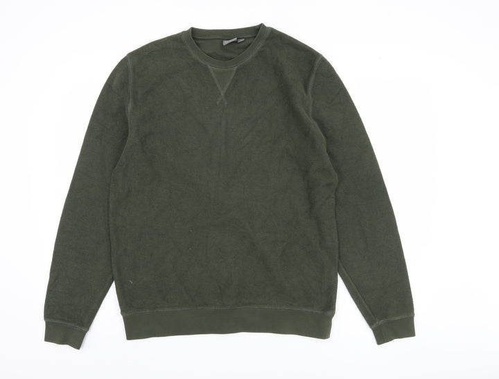 ASOS Men's Green Pullover Sweatshirt, M, Crewneck