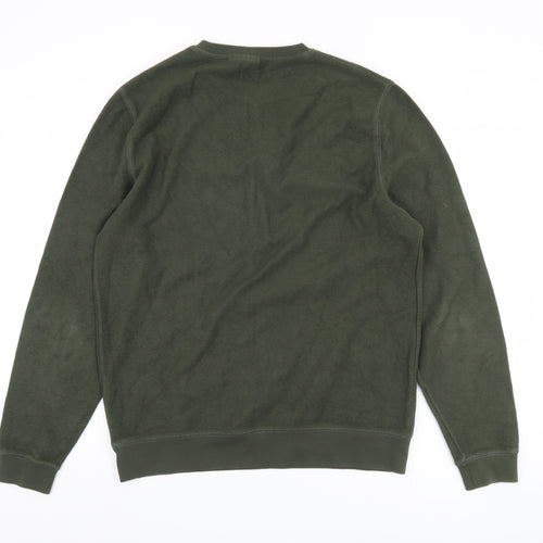 ASOS Men's Green Pullover Sweatshirt, M, Crewneck